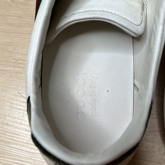 GUCCI New Ace Sneaker (Men) SIZE 8 G - Picture 8 of 10